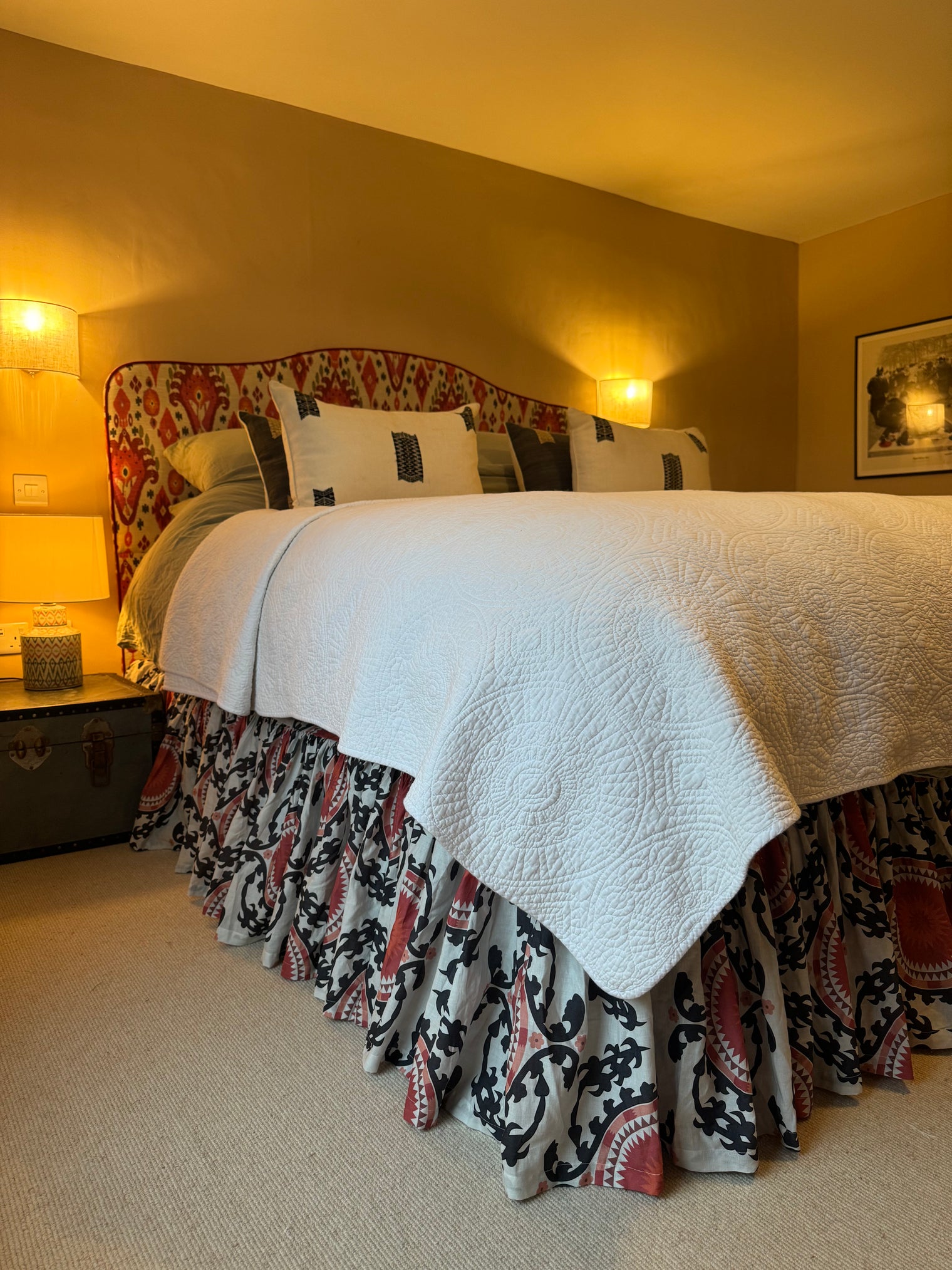 Ruffle Bed Valance - Single