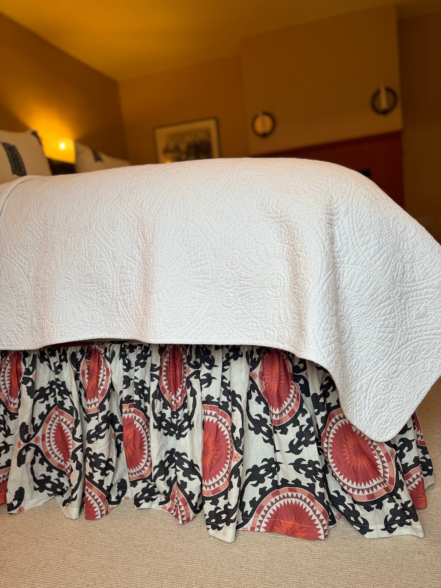 Ruffle Bed Valance - Single