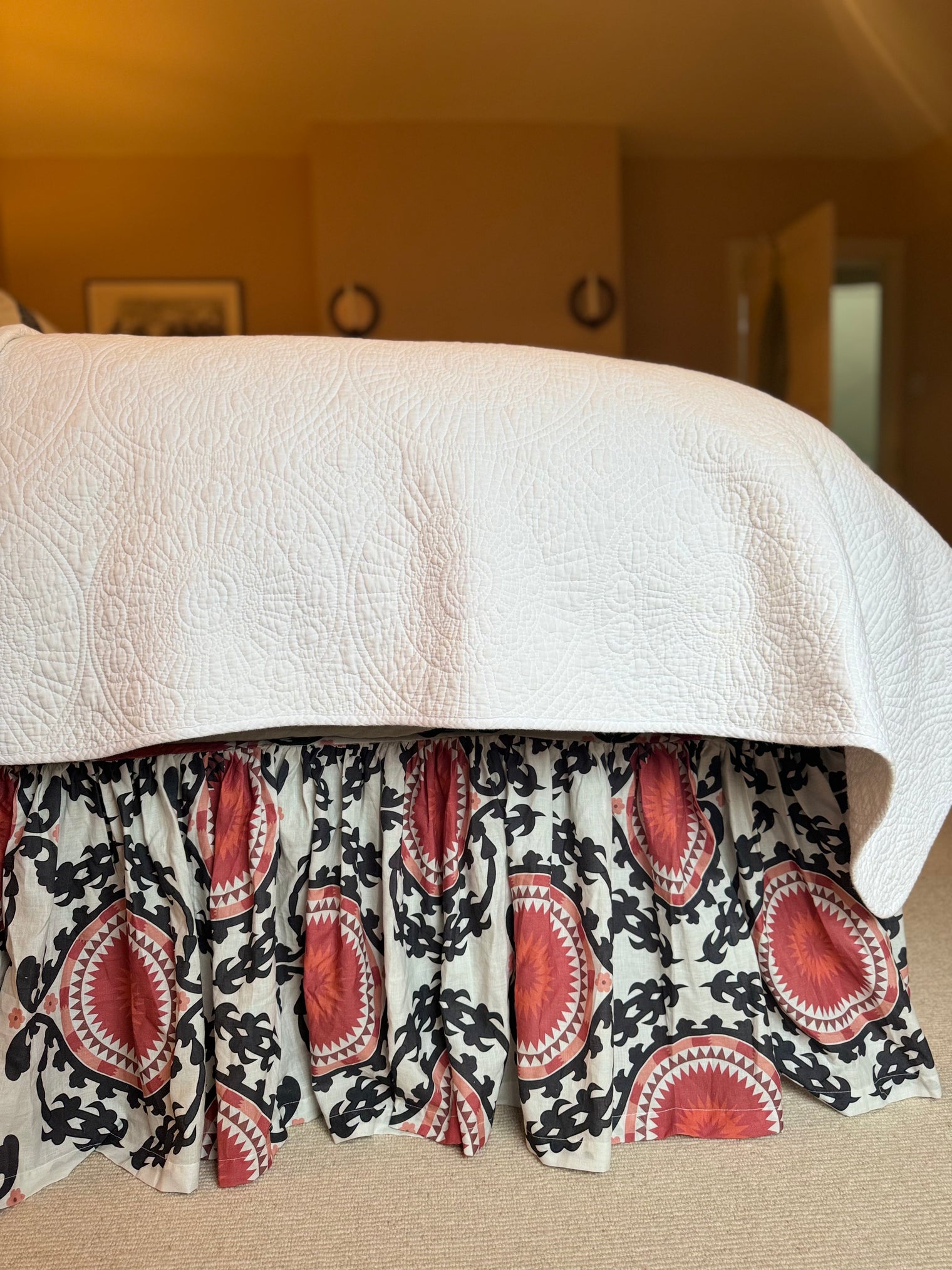 Ruffle Bed Valance - Single