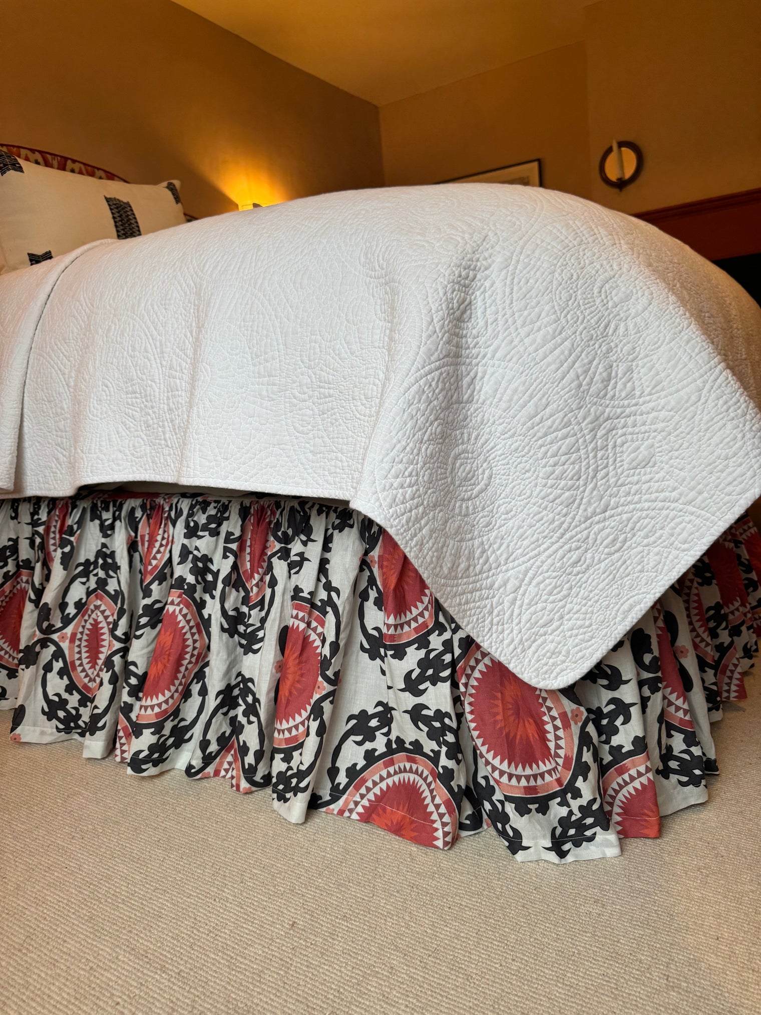 Ruffle Bed Valance - Single