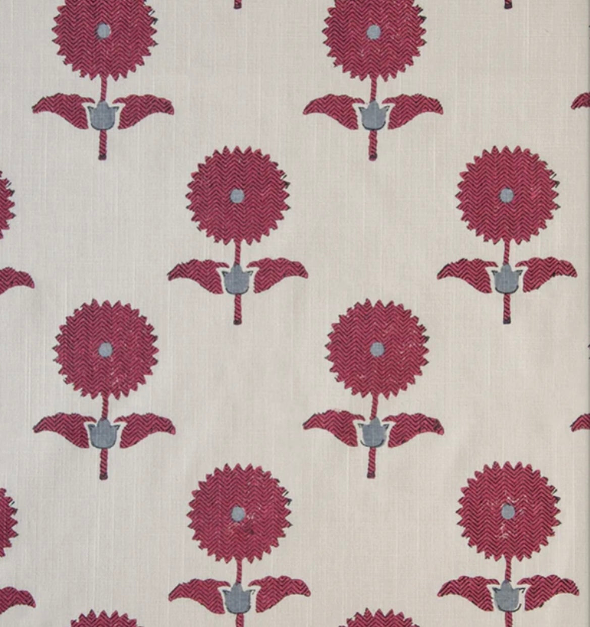 Sunflower Buta - Maroon